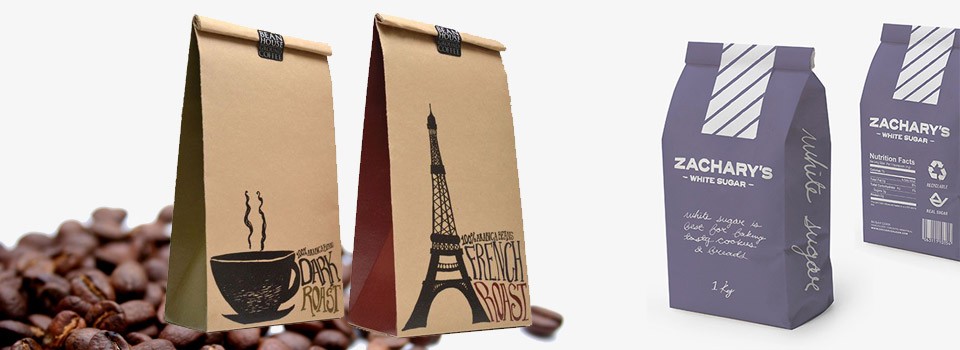 Coffee kraft paper bag
